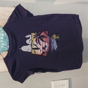 EUC Family Fun Snoopy & Woodstock Girls sz M tshirt